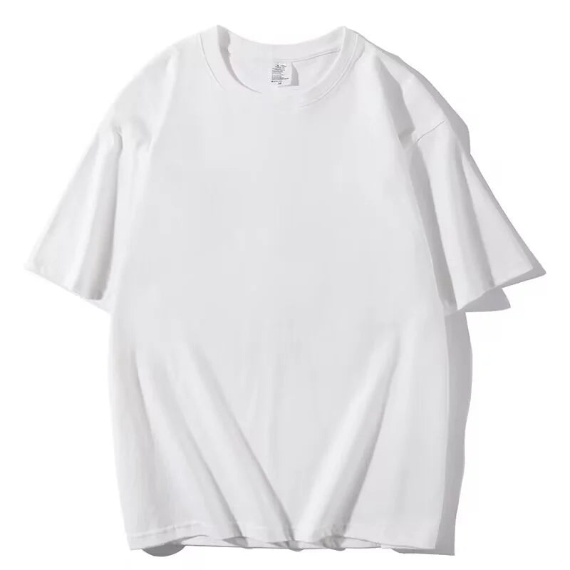 WAVLATII Oversized Summer T Shirts for Women Men Brown Casual Female Korean Streetwear Tees Unisex Basic Solid Young Cool Tops