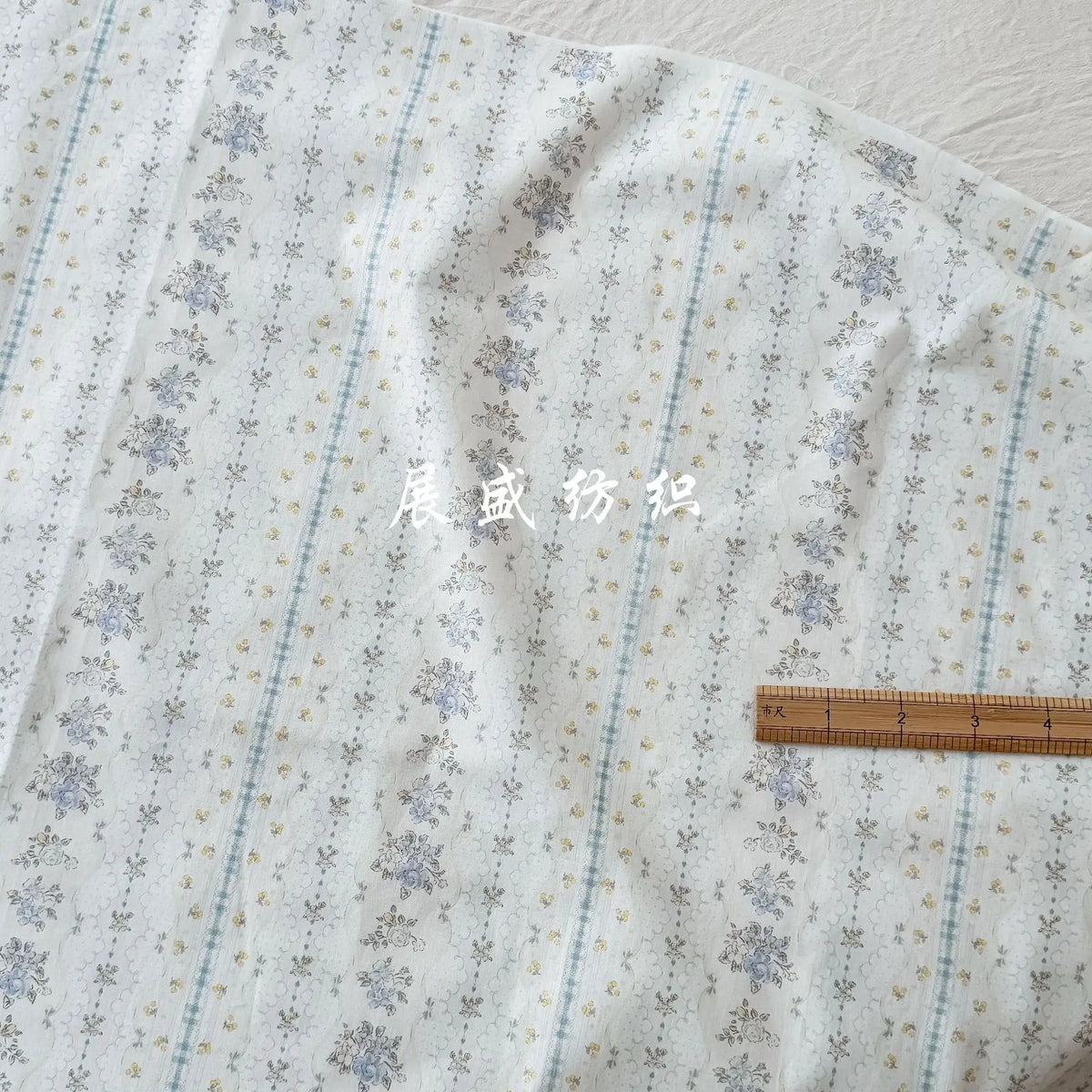 145x50cm Vintage Floral Cotton Fabric Printed Soft Plain Dyed for Dresses Kids Clothing Women Apparel Sewing Cloth