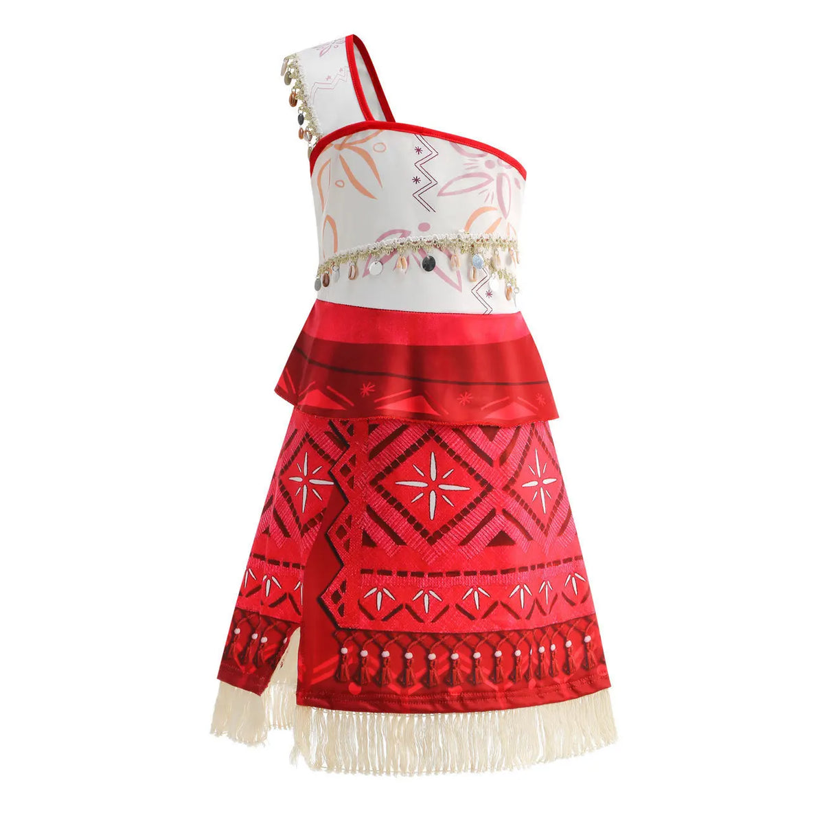 2 4 6 8 Yrs Kids Vaiana Clothing Set Role Playing Disney Moana Disguise Princess Dress Up Pageant Apparel Beach Hawaii Frock